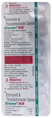 Zinase-MR Tablet