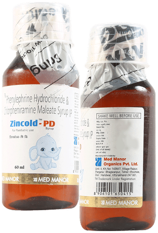 Zincold PD Syrup