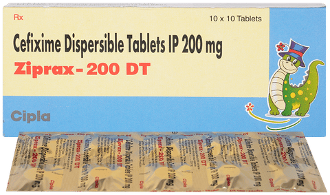 Ziprax 200 DT Tablet