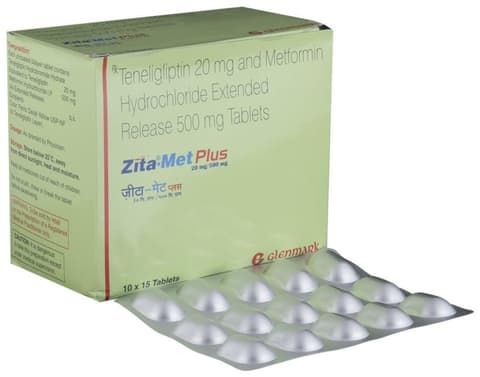 Zita-Met Plus 20mg/500mg Tablet ER