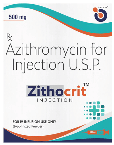 Zithocrit 500mg Injection
