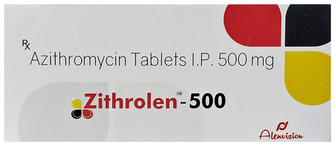 Zithrolen 500 Tablet