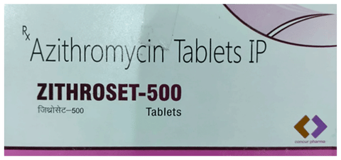 Zithroset 500mg Tablet
