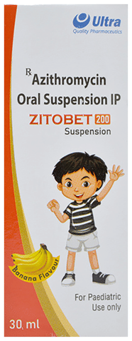 Zitobet 200 Oral Suspension Banana