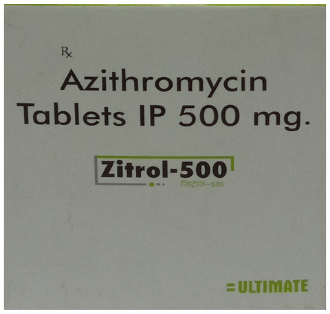 Zitrol 500 Tablet