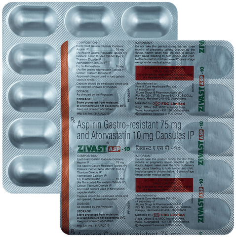 Zivast ASP 10 Capsule