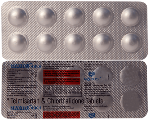 Zivotel CH 40mg/12.5mg Tablet