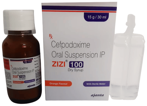 Zizi 100 Dry Syrup Orange