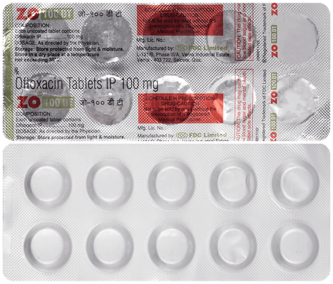 ZO 100mg Tablet DT