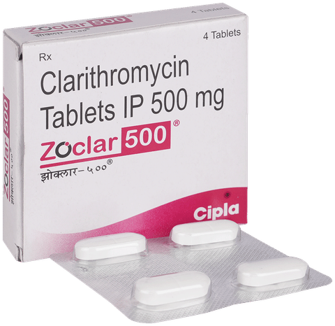 Zoclar 500mg Tablet