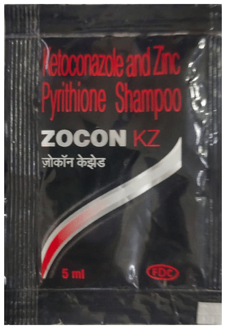 Zocon KZ Shampoo | Fights Dandruff & Seborrhoeic Dermatitis of Scalp