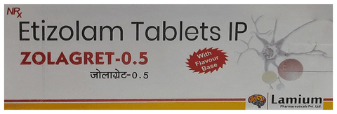 Zolagret 0.5 Tablet