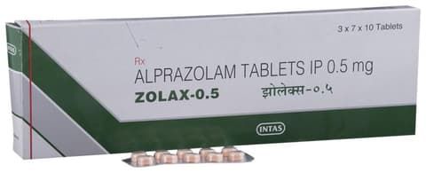 Zolax 0.5 Tablet