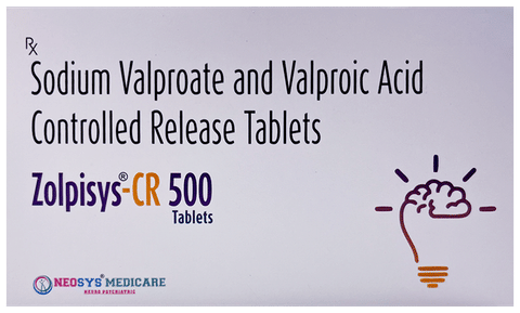 Zolpisys CR 500 Tablet