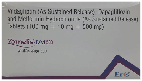 Zomelis-DM 500 Tablet SR