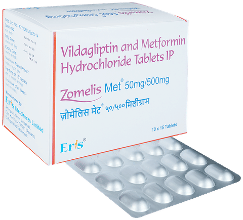 Zomelis Met 50mg/500mg Tablet
