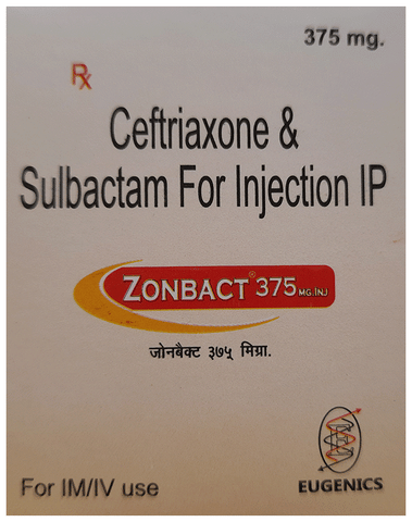 Zonbact 250mg/125mg Injection