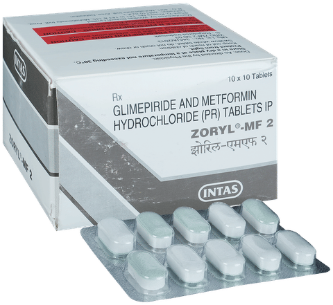 Zoryl-MF 2 Tablet PR