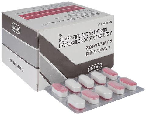Zoryl MF 3 Tablet