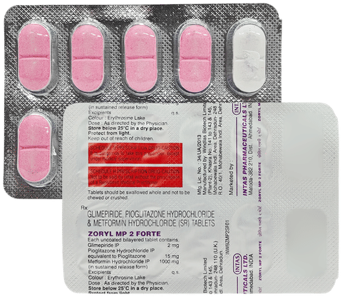 Zoryl MP 2 Forte Tablet SR