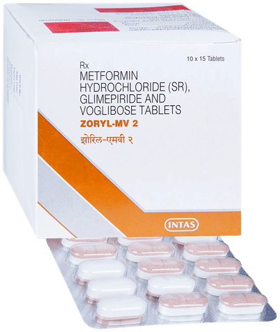 Zoryl MV 2 Tablet SR