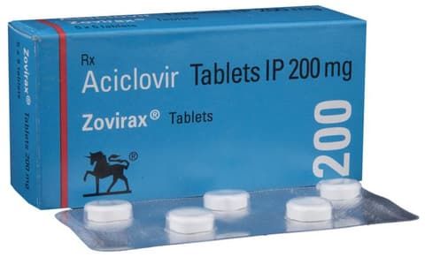 Zovirax 200 Tablet