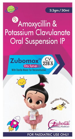 Zubomox CV 228.5 Dry Syrup Vanilla