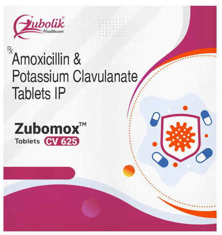 Zubomox CV 625 Tablet