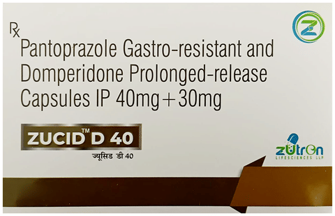 Zucid D 40 Capsule PR