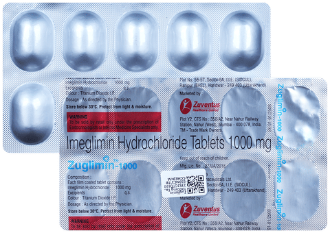 Zuglimin 1000mg Tablet
