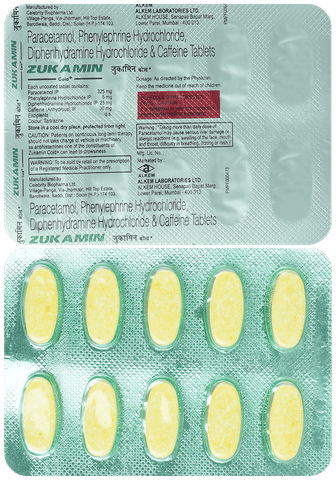 Zukamin Cold Plus Tablet