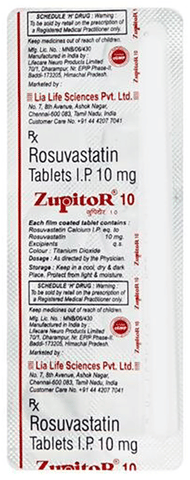 Zupitor 10mg Tablet