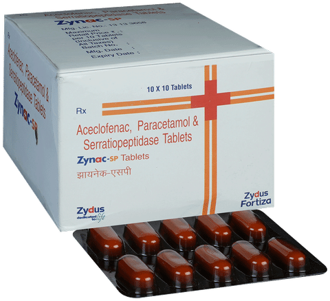 Zynac SP 100mg/325mg/15mg Tablet