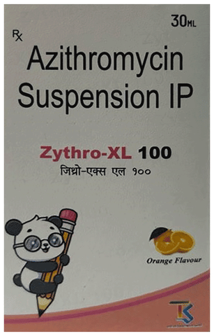 Zythro-XL 100 Oral Suspension Orange